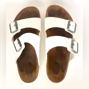 Birkenstock - Arizona Two-Strap Birko-Flor Sandals - Size 39 - EUC